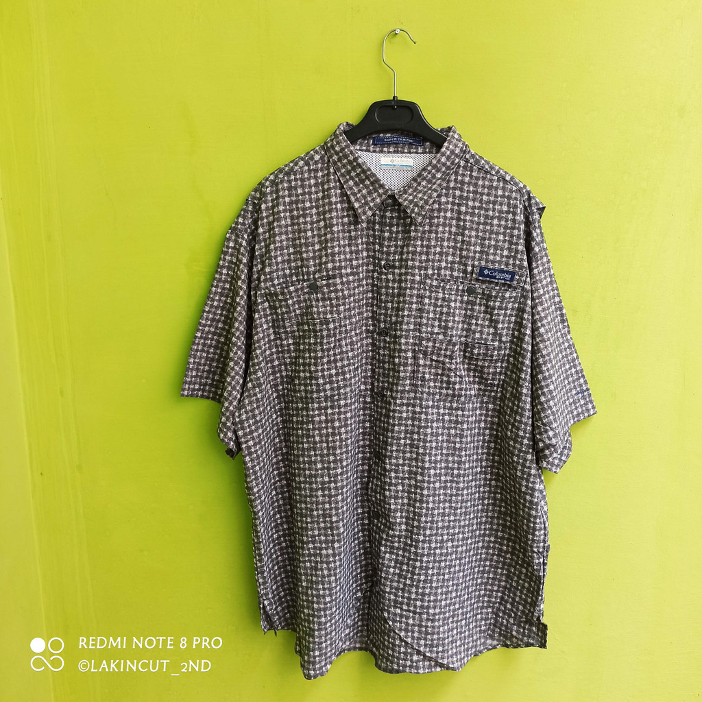 Chemise Imprimée à Manches Courtes Avec Omni-ShadeMC Pour Hommes Utilizer Columbia 79911948f