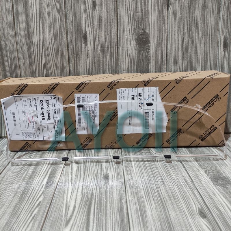 Original Toyota Sienta 8352-0UA00 Speedometer Glass Mika | Shopee Malaysia