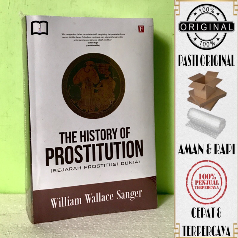 The History Of Prostitution Book World Prostitution History William Wallace Sanger Shopee