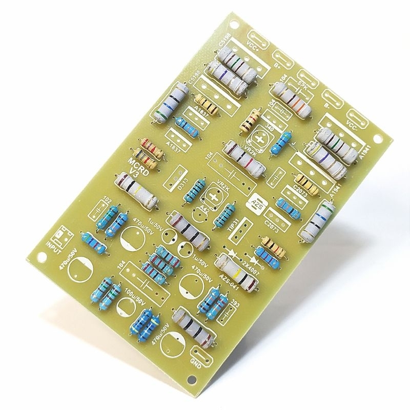 Pcb Power Amplifier MCRD V3 Plus Pertinak Fiber Resistor | Shopee Malaysia