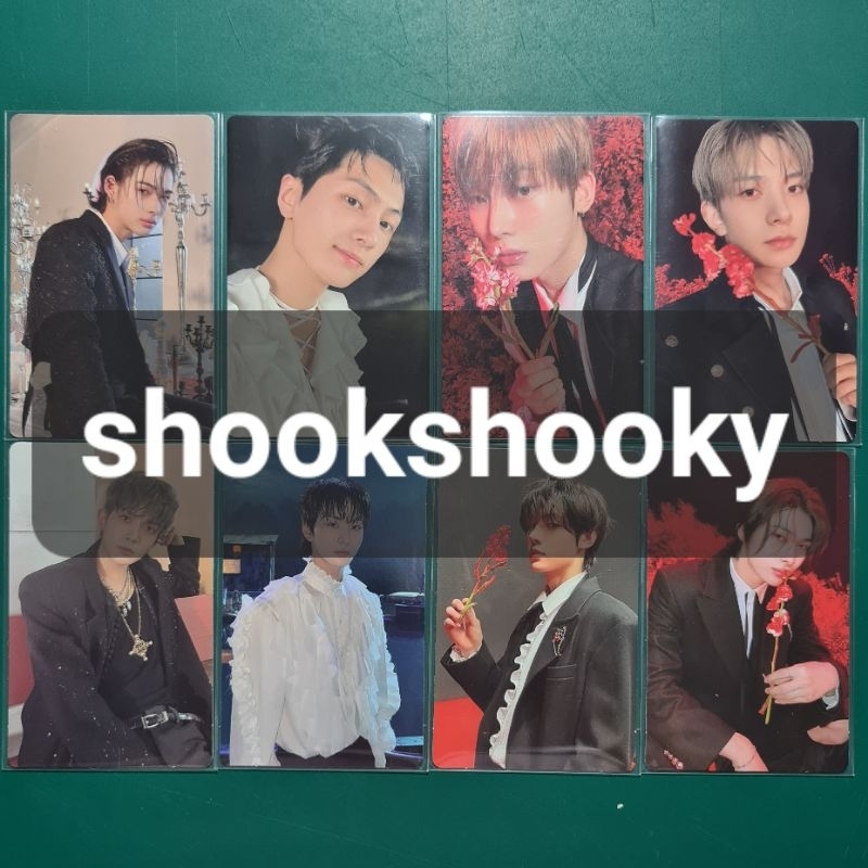 Enthypen DARK BLOOD REGULAR FULL HALF NEW PHOTOCARD MESSAGE CARD ...
