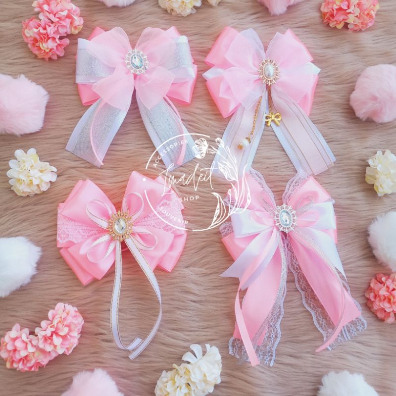Lightstick Ribbon Ver. Pink Kpop SNSD Twice STAYC IVE Taeyeon | Shopee ...