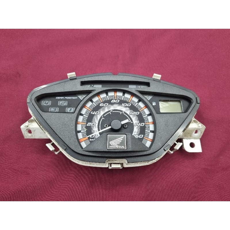 LAYAR MERAH Speedometer Spido Kilometer Assy Supra X 125 Batman Red ...