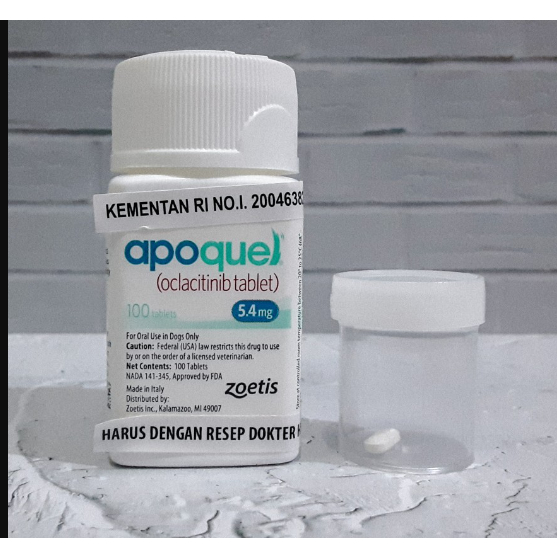 Apoquel anti Itching Allergy Dog/Cat PER STRIP 10 Seeds Shopee Malaysia