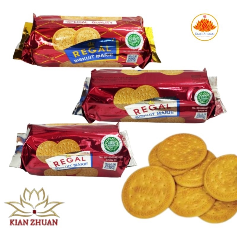 REGAL Marie Biscuits Regular/ Special 125gr, 230gr | Shopee Malaysia