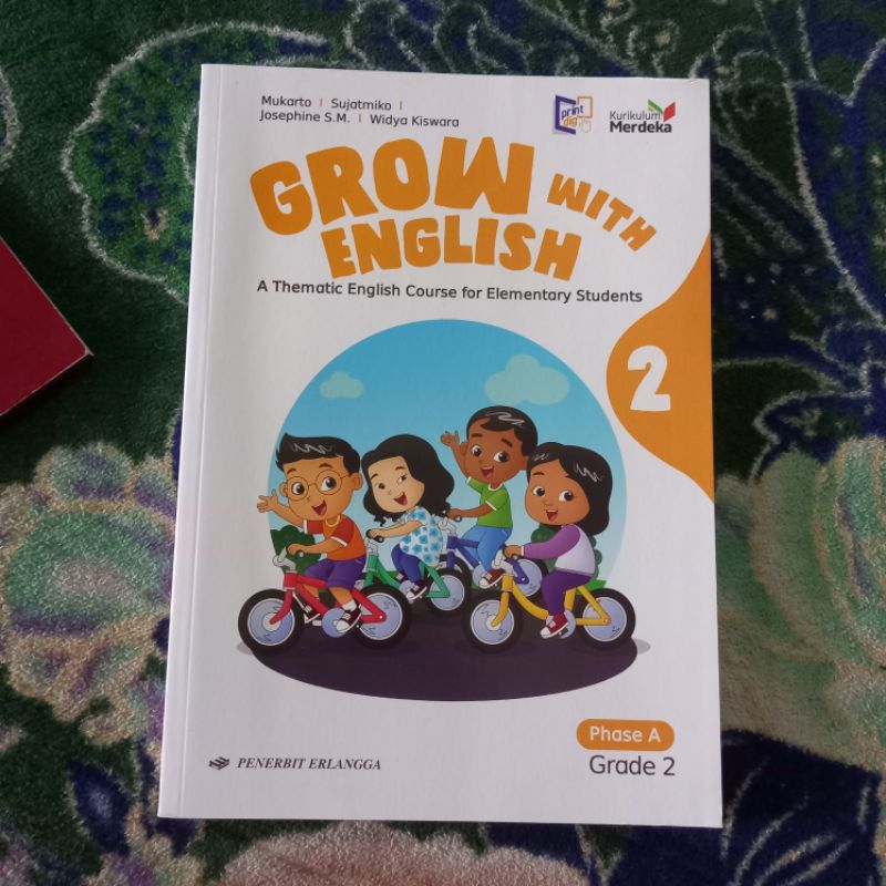 Original ENGLISH Book GROW WITH ENGLISH Class 2 SD MERDEKA Curriculum ...