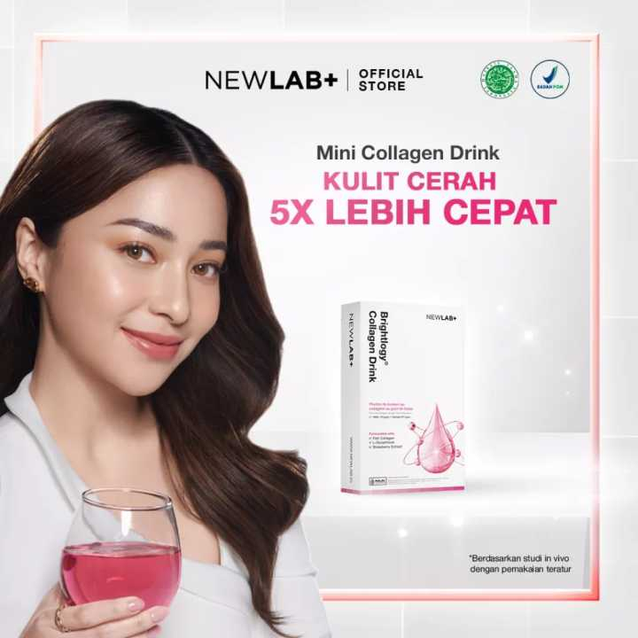 Newlab+ Brightlogy Collagen Drink | Collagen Beauty Drink | Shopee Malaysia