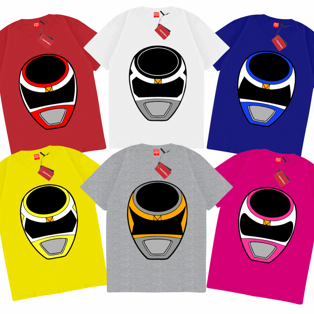 GILAN Baju Kaos T shirt Distro Unisex Anime Image Super Sentai POWER ...