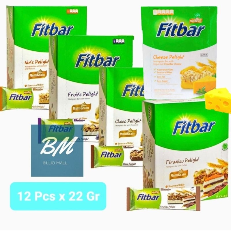 Fitbar Multigrain 1 Box (12Pcs Contents) | Shopee Malaysia