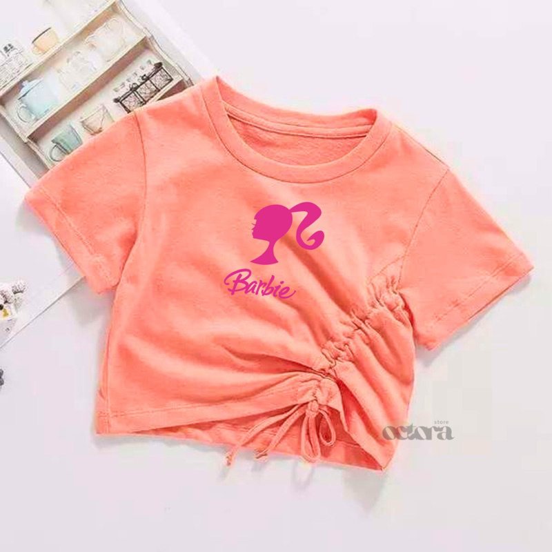 Barbie PINK CROP TOP/HI BARBIE/BARBIE Girl CROP TOP/BARBIE Girl CROP TOP/BARBIE Girl CROP TOP 1