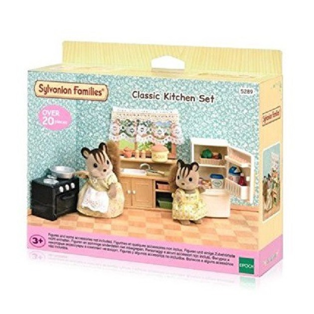 SYLVANIAN FAMILIES Sylvanian Family Classic Kitchen Set Original ...