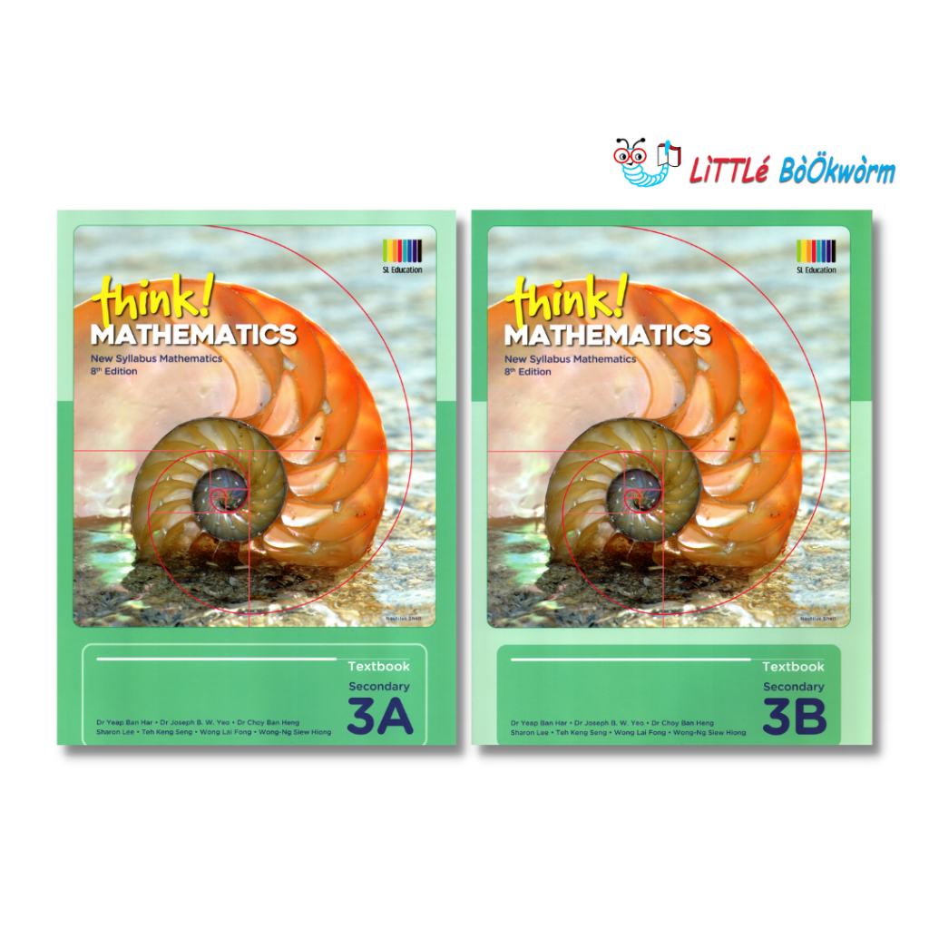 Think! Mathematics TextbookSecondary 3A-3B | Shopee Malaysia