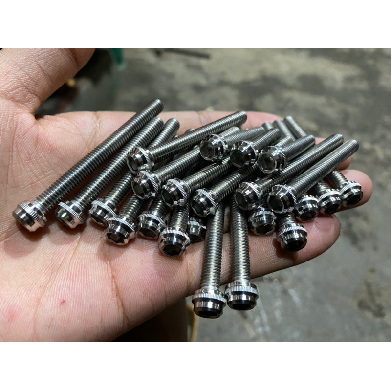M6 bolts/bolts 10 threads 10 probolt handmade stainless grain length ...
