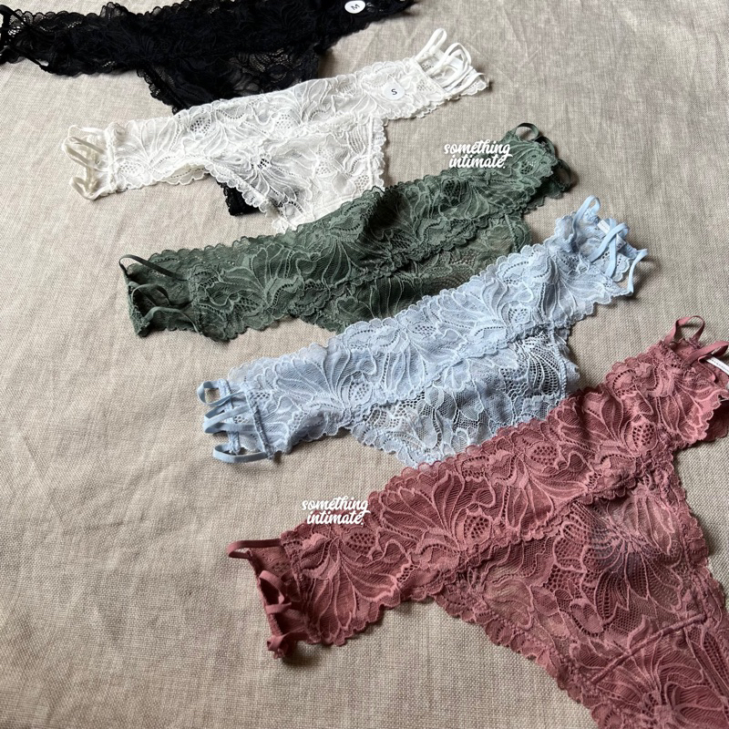 HOLLISTER 2hollister Co GILLY HICKS Esme Lace Thong Floral Sexy Gstring