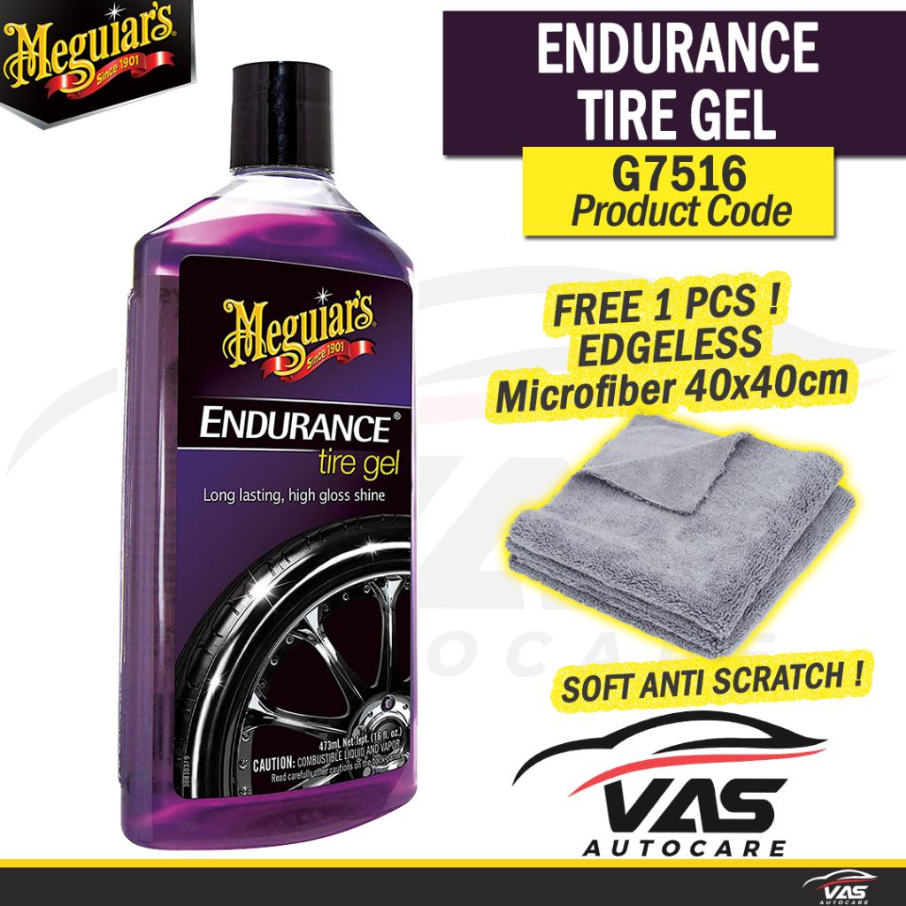 Meguiars Endurance High Gloss Tire Gel Motorcycle Tire Polish Shopee