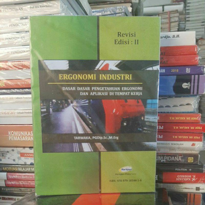Industrial Ergonomics Book Basic Knowledge Of Ergonomics And