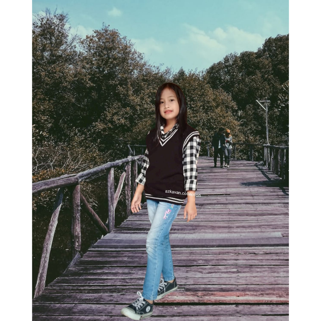 Children's Knitted VEST VEST Or Knitted VEST lis JERSYTKSD Age 234