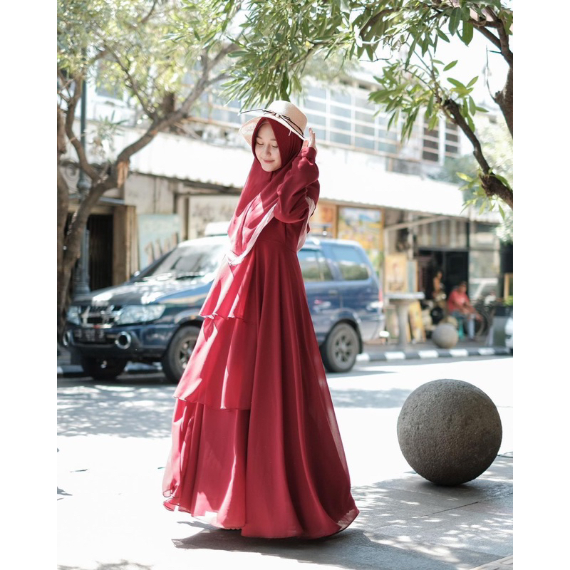 Anggun DRESS by kazami store Shafiyya hijab syari by kazami store ...