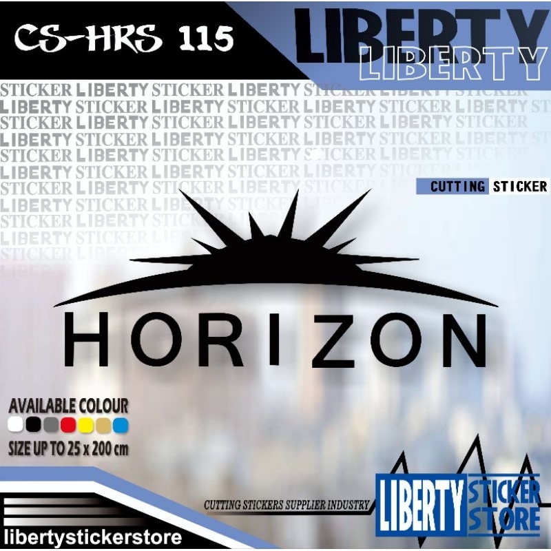 Horizon lab cutting sticker | Horizon lab cutting stickers | Horizon ...