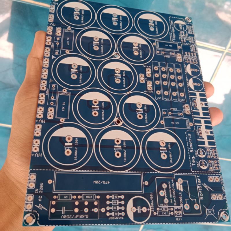 Pcb PSU CLASS H Contents 12 Complete Symmetrical Voltage/SOFTSTAR/FAN