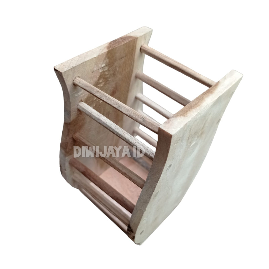 KAYU Spoon And Fork Rack Made Of Solid Teak Wood Aesthetic Kitchen Equipment Unique