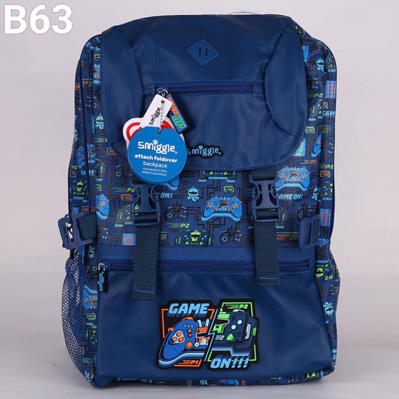 Smiggle Game on Fold Backpack/ Sd Children's Backpack/Boy's Backpack2