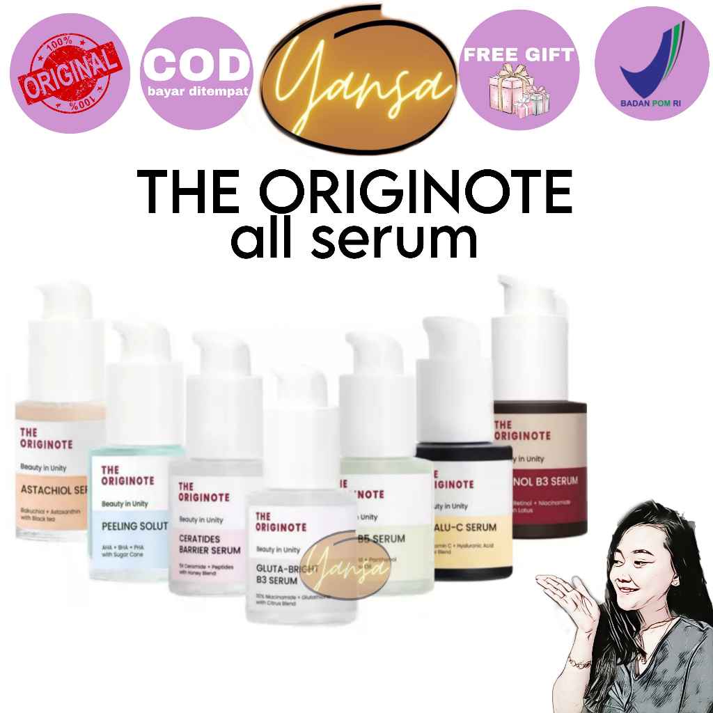 The ORIGINOTE Serum Face All Variant 20ml | Shopee Malaysia