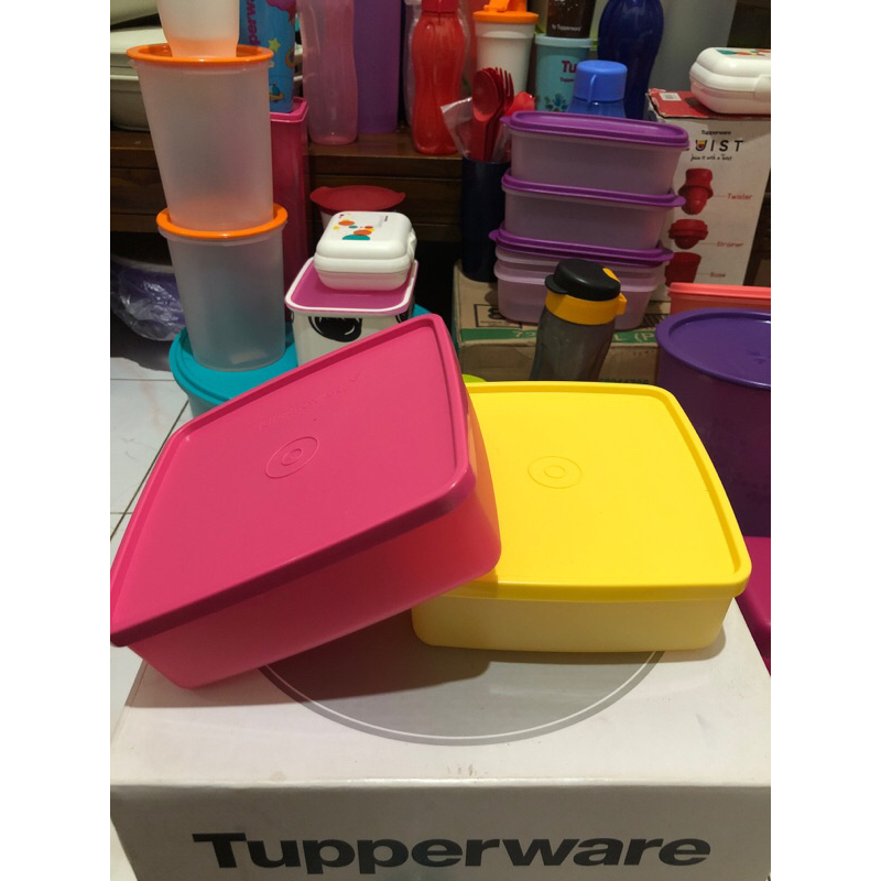 Lsa/large square away/dinner/vegetable container 700ml | Shopee Malaysia