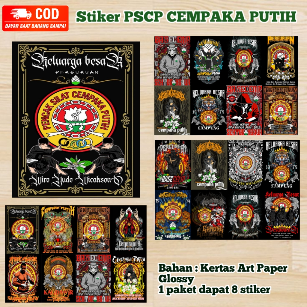 8 SEED GLOSSY PSCP STICKER | Shopee Malaysia