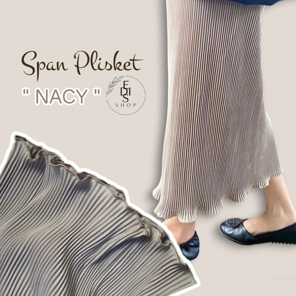 Wavy Long Span Skirt/Wavy Pleated Skirt/Span Skirt/Wavy Skirt/Pleated