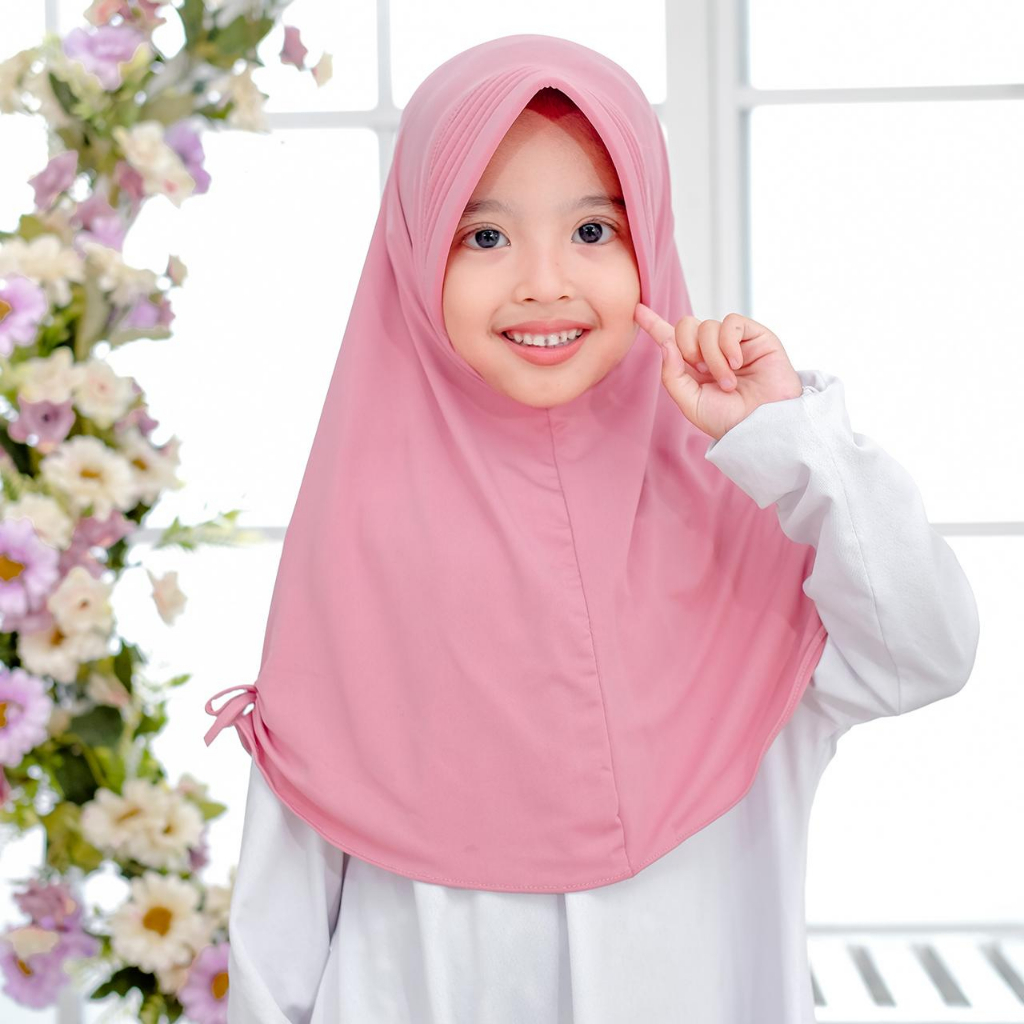 [Import]Kids Allysa Hijab Kids Instant Hijab Kids Hijab Bergo Premium ...