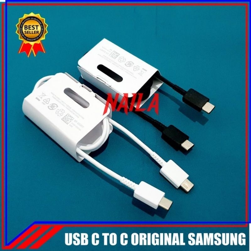 SAMSUNG Original Super Fast Charging Data Cable 3.1 Type C to C New ...