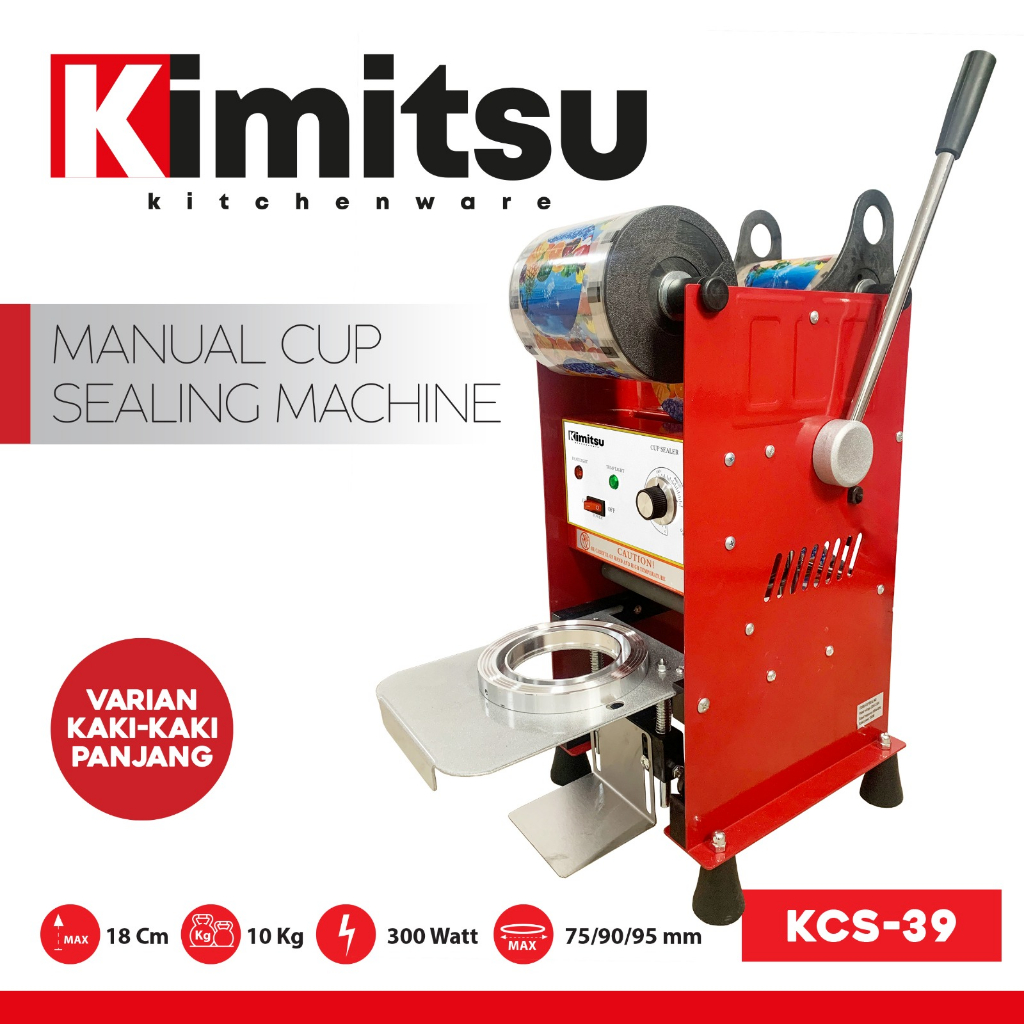MESIN Cup sealer Machine Plastic cup press Machine uk 22oz 24oz ...