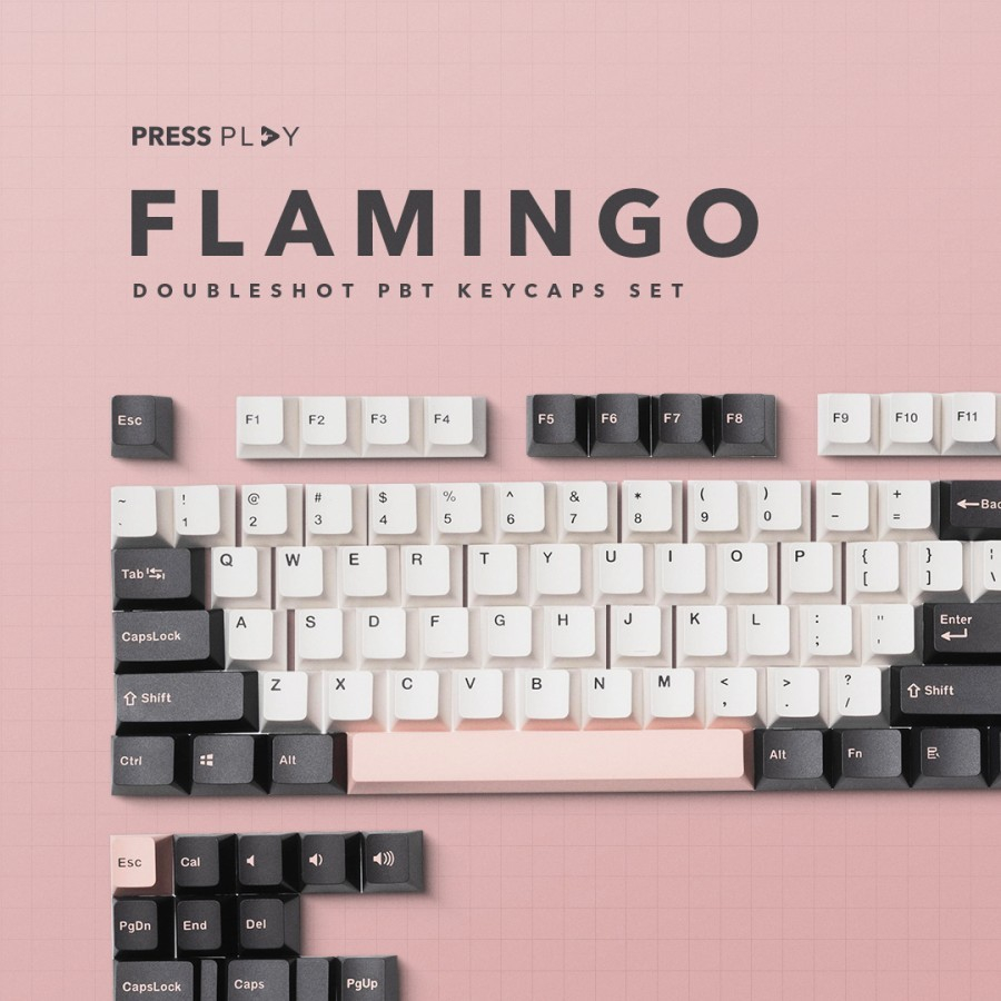 Press Play HORNET Doubleshot PBT Keycaps Keycap Set | Shopee Malaysia