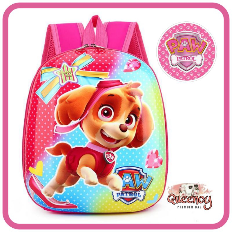  Backpack For Girls Kindergarten School Kindergarten Paud Import Batam Motiv 