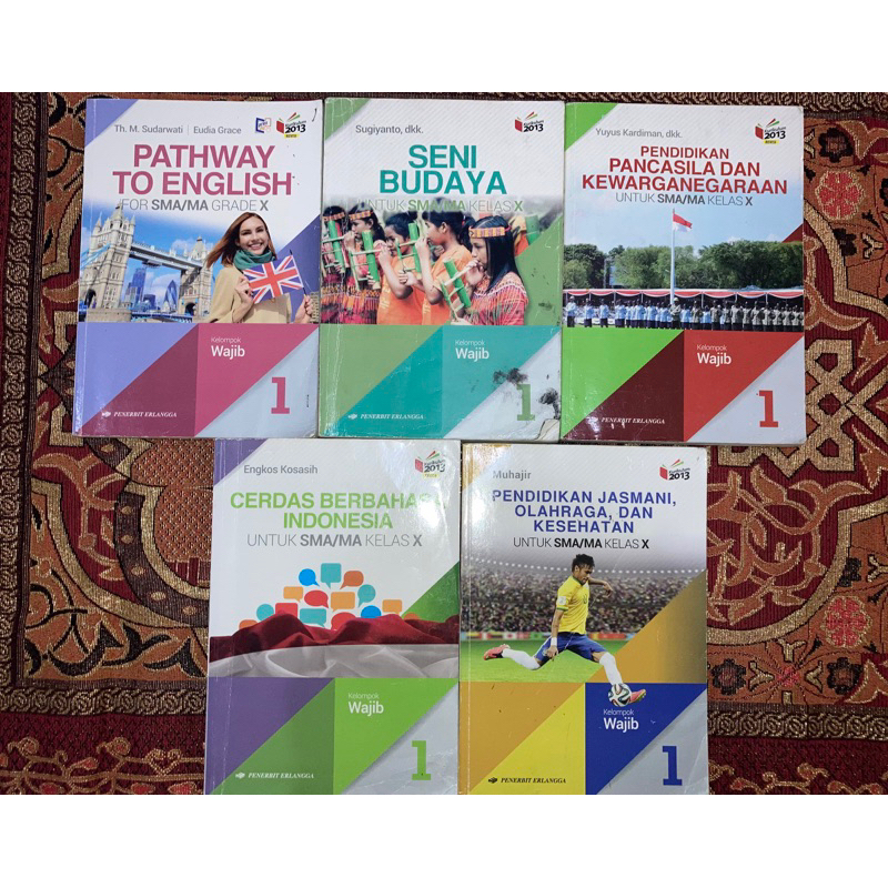 Erlangga Textbook Class 10/X SMA/MA K13 Pathway to English, Cultural