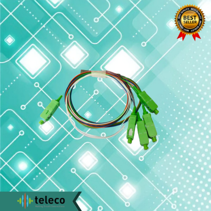 Passive Splitter SC/APC 1:4 Fiber optic ftth colors | Shopee Malaysia