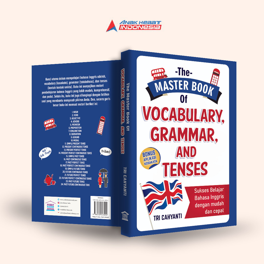 The Master Book of Vocabulary, Grammar, and Tenses Success in Learning ...