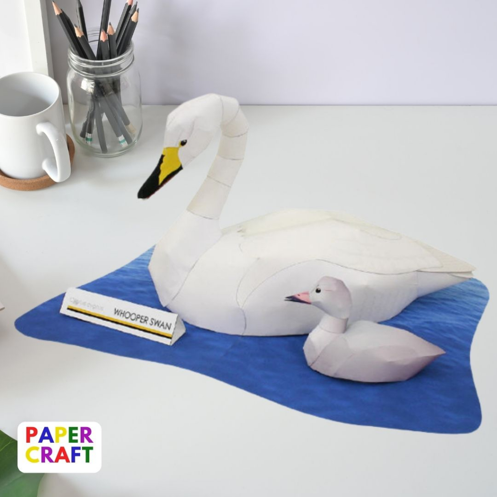(DIY) Papercraft Goose Print Paper Craft Pattern Shopee Malaysia