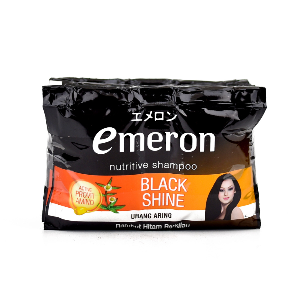 Emeron Sachet Shampoo 10 Ml Contains 12 Sachets Shopee Malaysia