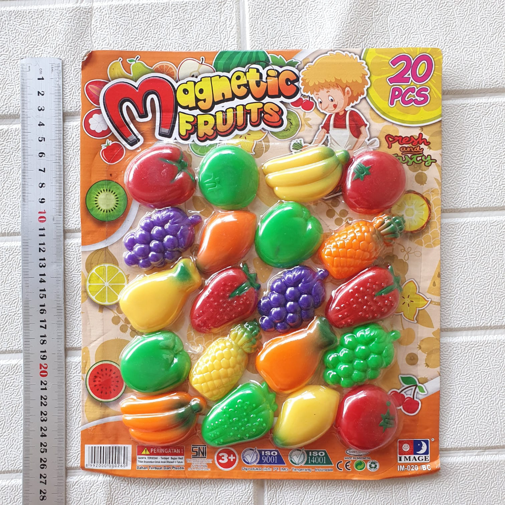 Fruit Vegetable Toys Fridge Patches Fruits Memo