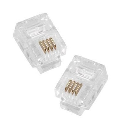 Telephone Connector RJ 11 RJ11 | Shopee Malaysia
