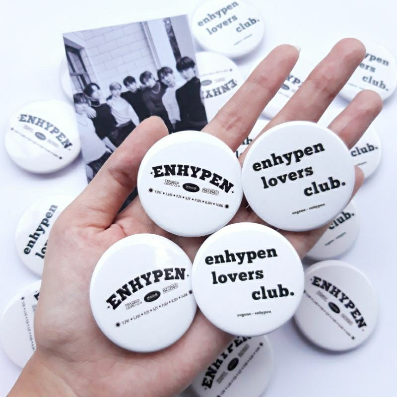 (Ready! Enhy pen & Enhy pen Lovers Club) PIN BUTTON | Shopee Malaysia