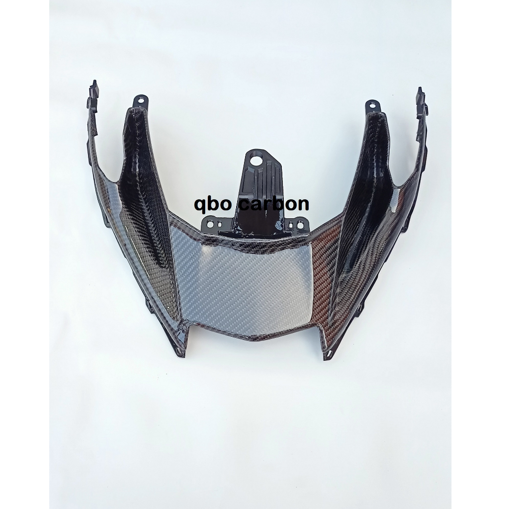 YAMAHA ALL NEW AEROX CONNECTED V2 CARBON KEVLAR REAR BODY CONNECTED ...