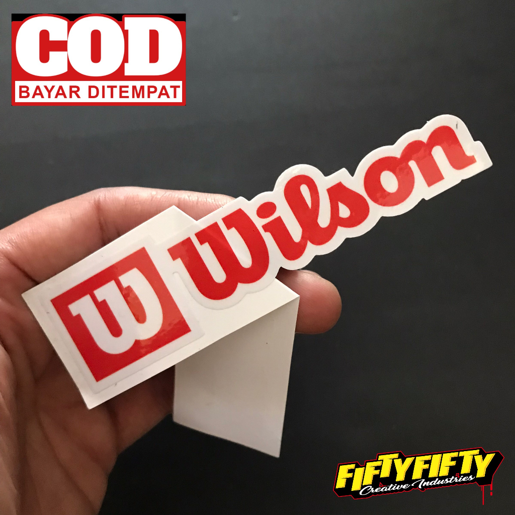 WILSON Print Cut Stickers Glossy Lamination Printing Stickers ...