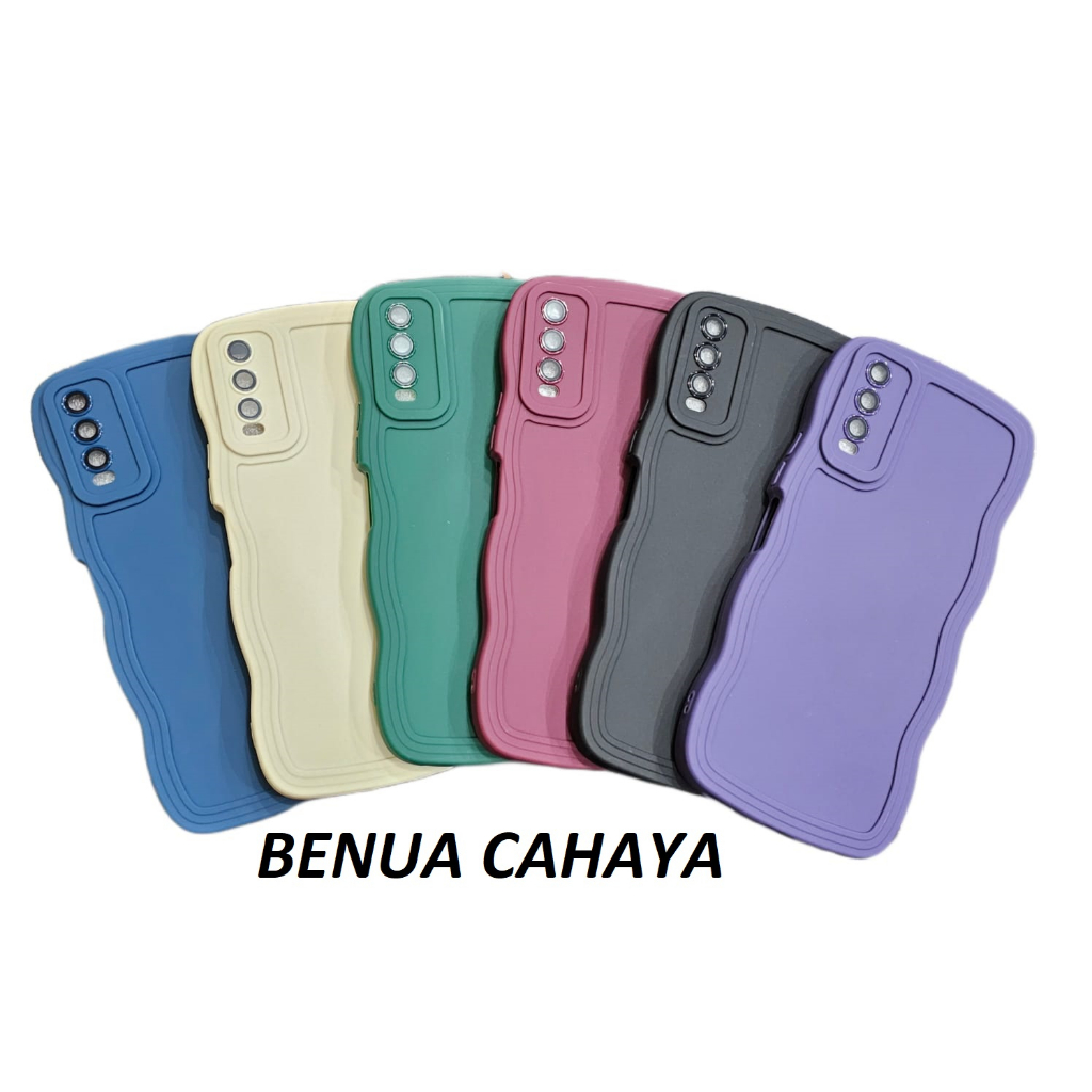 Case Wave PLUS Lens REALME C12/C15/C25/C21 Lens Wave Silicone