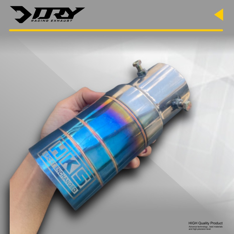 Muffler Cutter HKS Blue Just Bolt Avanza Xenia Rush Pajero Fortuner