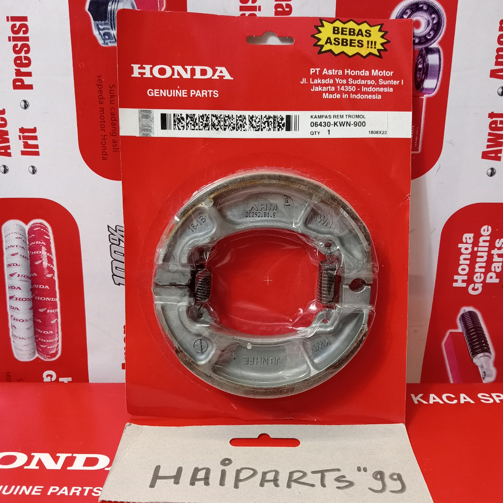 Canvas brake Rear Canvas brake Drum set per Canvas brake shoe all matic