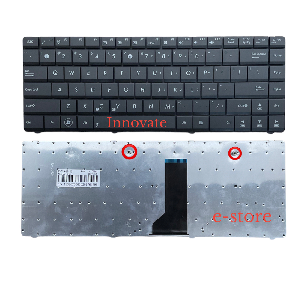 Asus K43 X43U X43 K43E K43U Keyboard Bolt | Shopee Malaysia