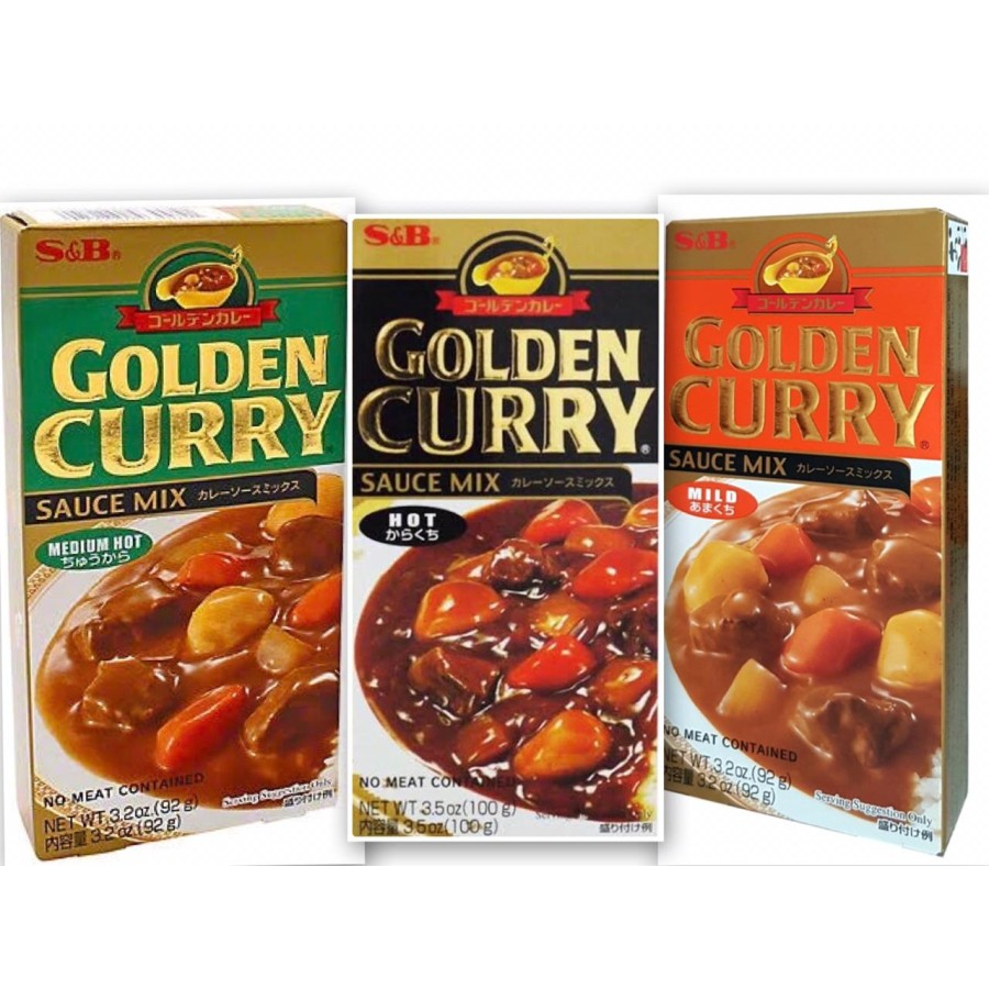 S&b Golden Curry 92gr Goldcurry Cube Goldcurry Japan | Shopee Malaysia